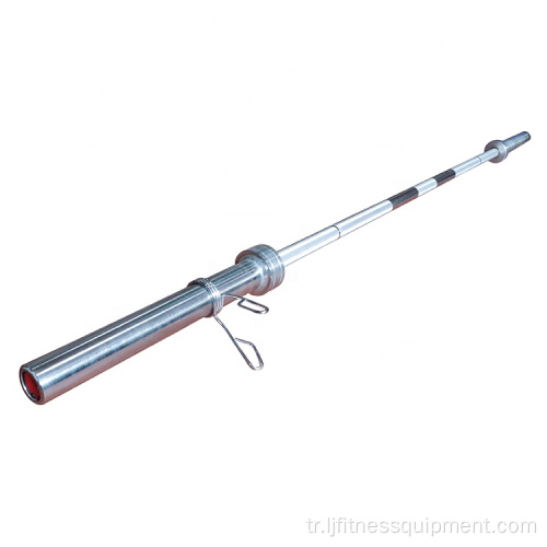 Spor salonu için 1.2m/1.5m/1.8m/2,2m Halter Fitness Bar